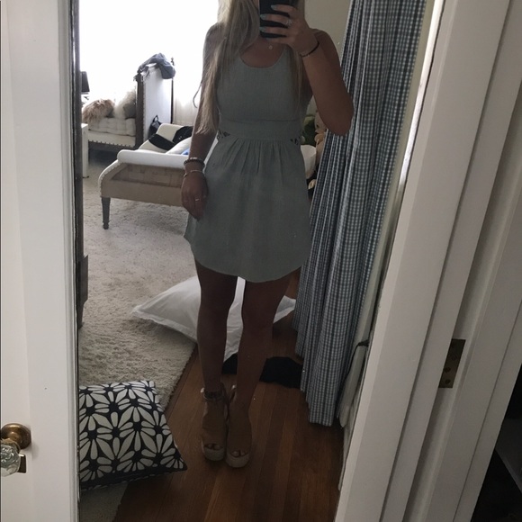 blue striped sundress - Picture 4 of 4